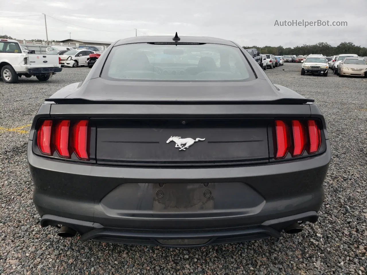 2020 Ford Mustang  Gray vin: 1FA6P8THXL5141547