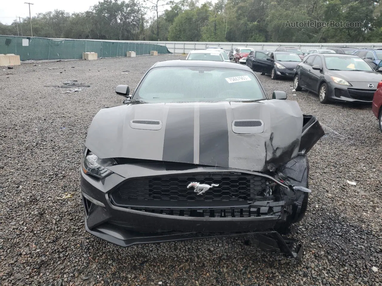2020 Ford Mustang  Gray vin: 1FA6P8THXL5141547