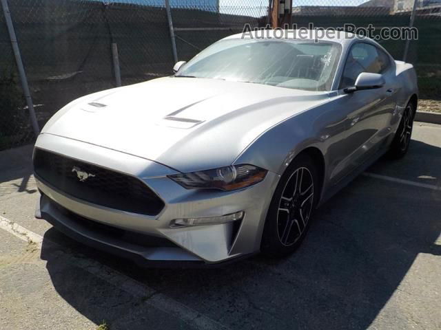 2020 Ford Mustang Ecoboost Silver vin: 1FA6P8THXL5147820