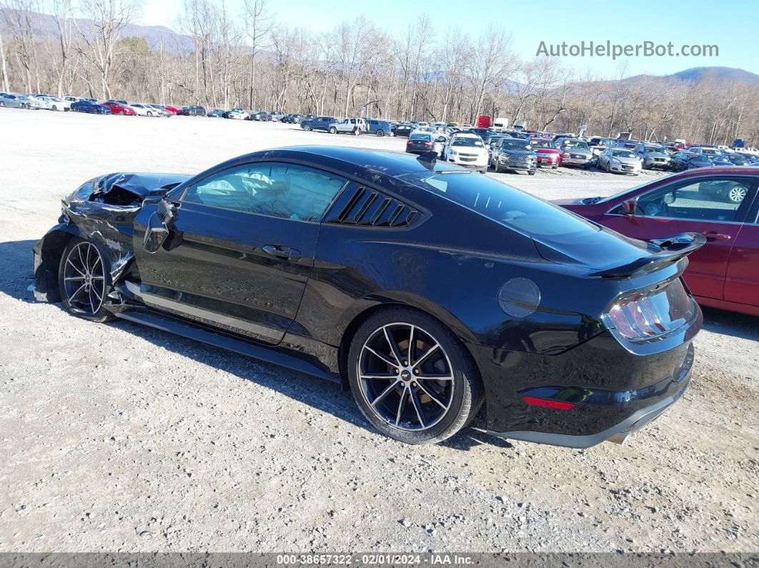 2020 Ford Mustang Ecoboost Fastback Black vin: 1FA6P8THXL5158302