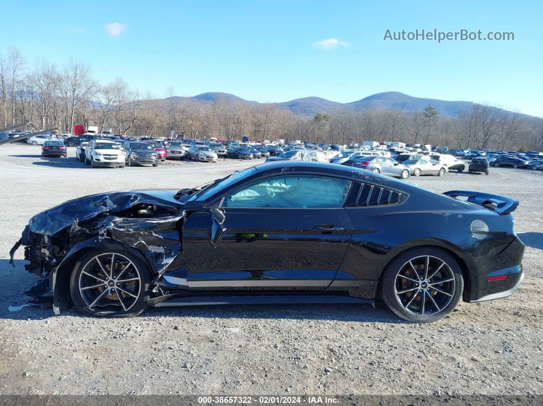 2020 Ford Mustang Ecoboost Fastback Black vin: 1FA6P8THXL5158302