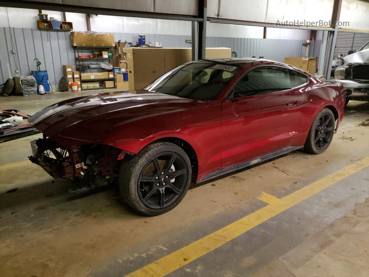 2020 Ford Mustang  Red vin: 1FA6P8THXL5161720