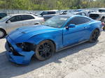 2020 Ford Mustang  Blue vin: 1FA6P8THXL5175682