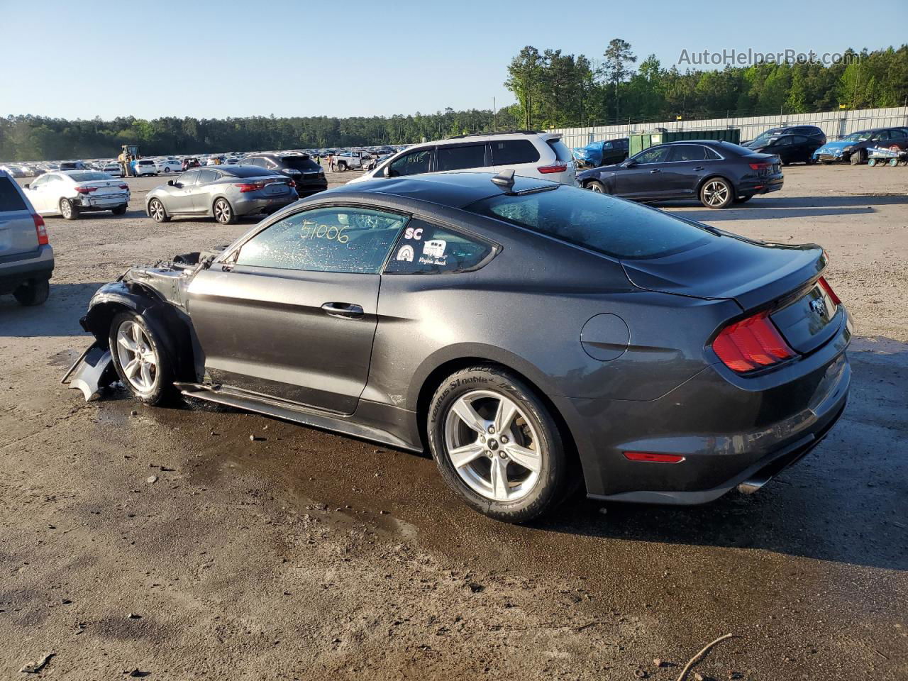 2020 Ford Mustang  Gray vin: 1FA6P8THXL5188741