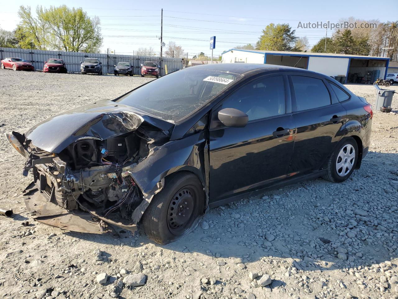 2014 Ford Focus S Black vin: 1FADP3E20EL366996