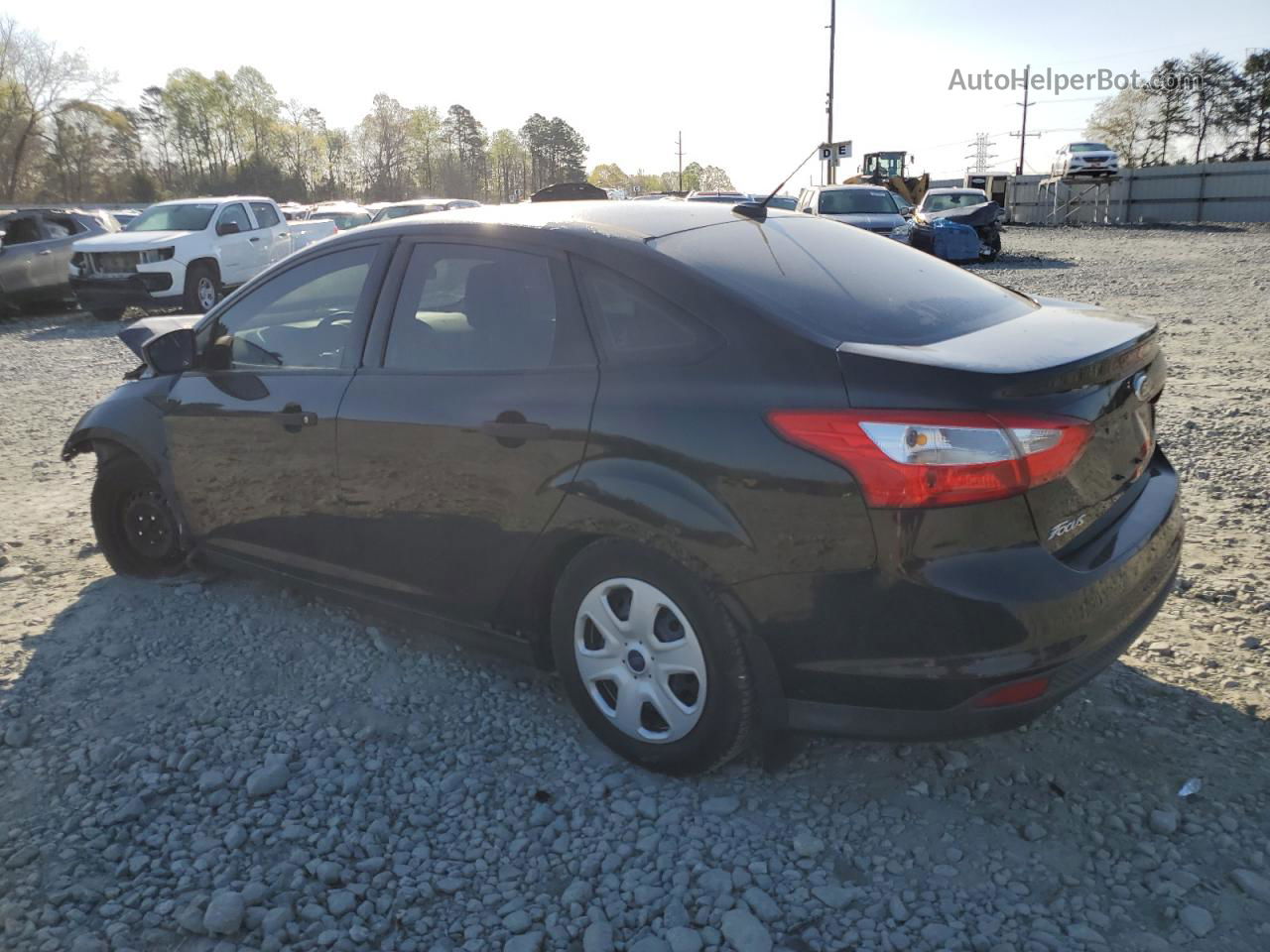 2014 Ford Focus S Черный vin: 1FADP3E20EL366996