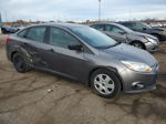 2014 Ford Focus S Gray vin: 1FADP3E20EL412097