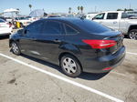 2015 Ford Focus S Black vin: 1FADP3E20FL256287