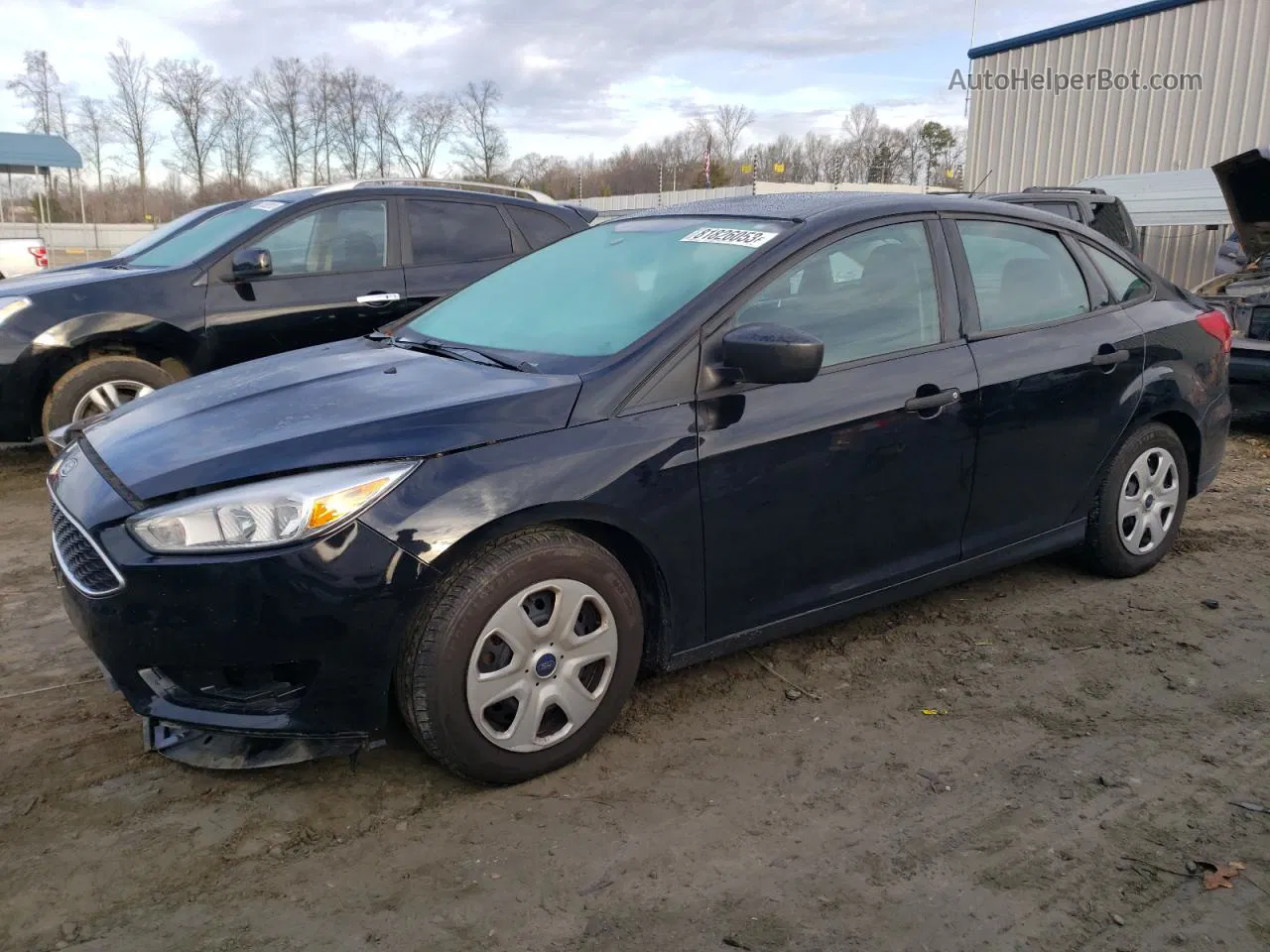 2016 Ford Focus S Black vin: 1FADP3E20GL303805