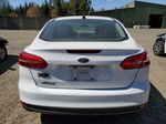 2016 Ford Focus S White vin: 1FADP3E20GL372977