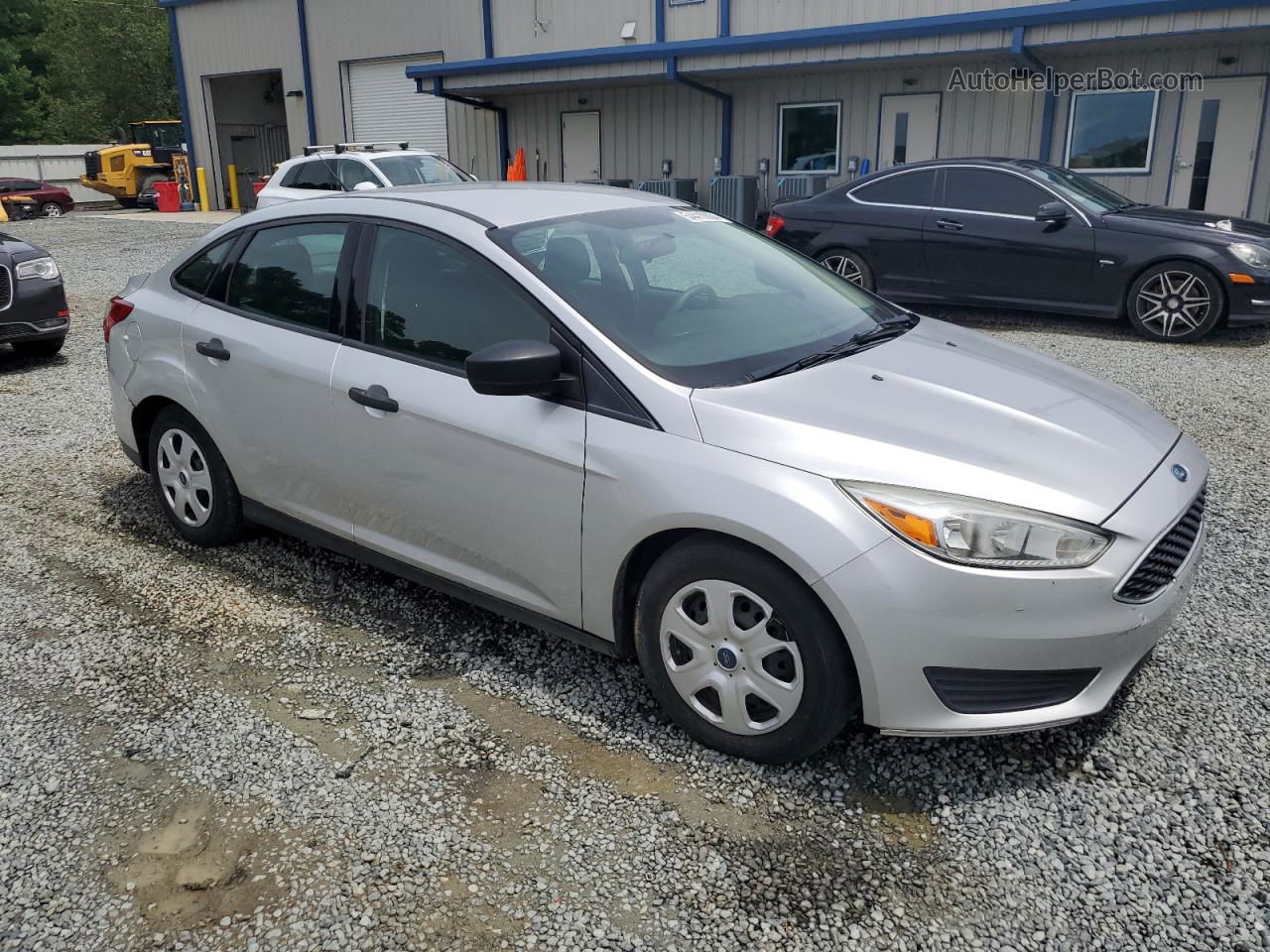 2016 Ford Focus S Silver vin: 1FADP3E20GL389388