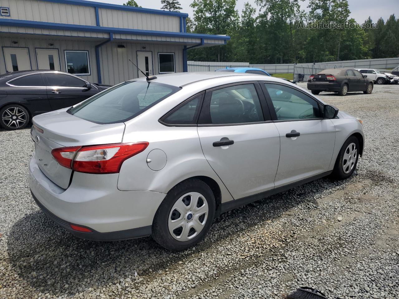 2016 Ford Focus S Silver vin: 1FADP3E20GL389388