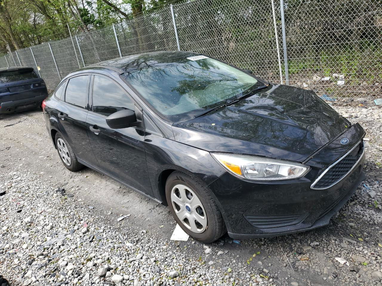 2017 Ford Focus S Black vin: 1FADP3E20HL298851