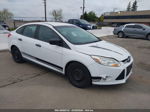 2014 Ford Focus S White vin: 1FADP3E21EL150784