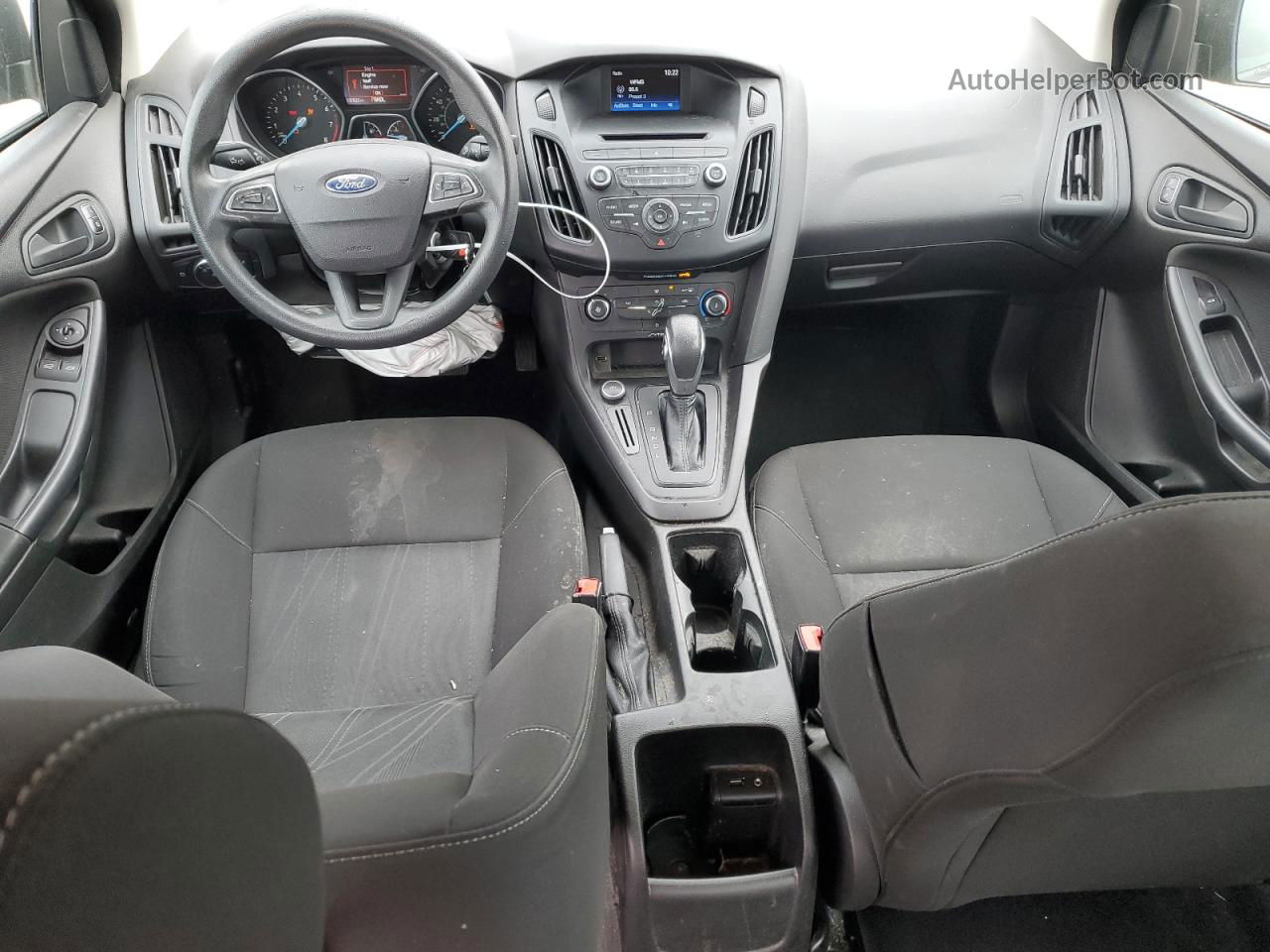 2015 Ford Focus S Silver vin: 1FADP3E21FL383632