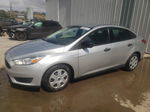 2018 Ford Focus S Silver vin: 1FADP3E21JL246893