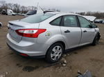 2013 Ford Focus S Silver vin: 1FADP3E22DL124953