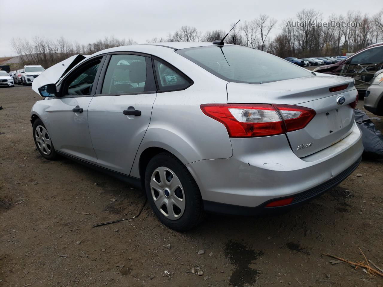 2013 Ford Focus S Silver vin: 1FADP3E22DL124953