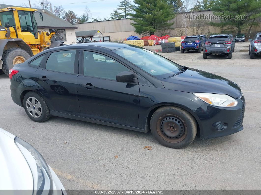 2014 Ford Focus S Черный vin: 1FADP3E22EL217151