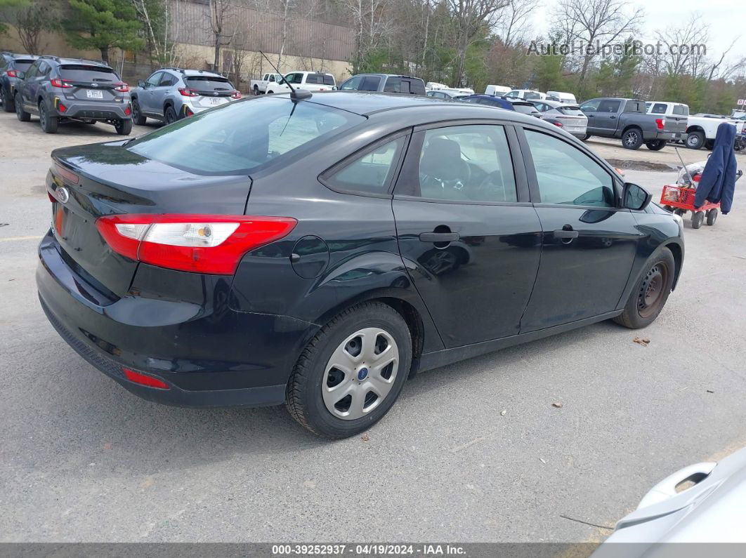 2014 Ford Focus S Черный vin: 1FADP3E22EL217151