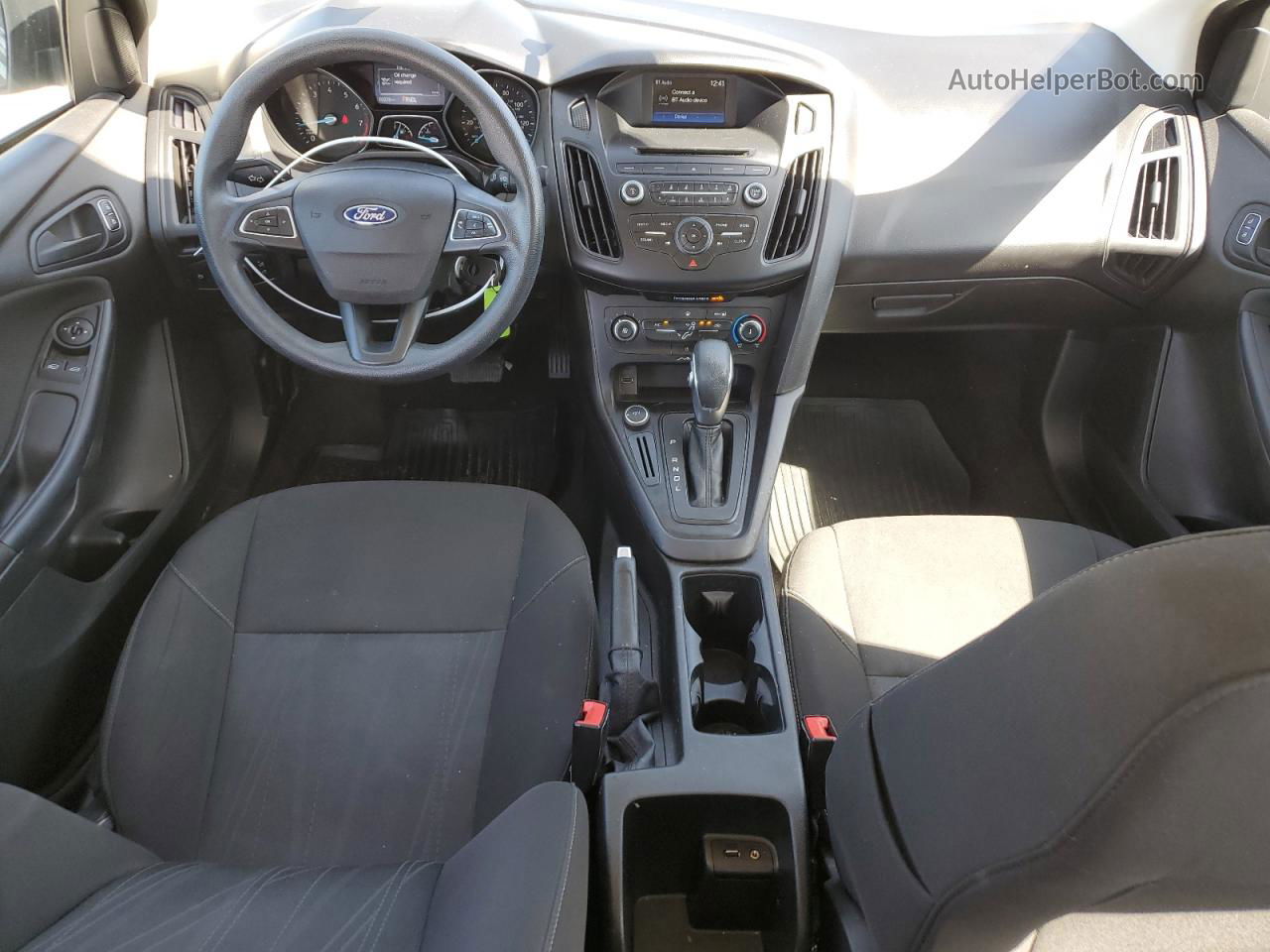 2015 Ford Focus S Черный vin: 1FADP3E22FL365401