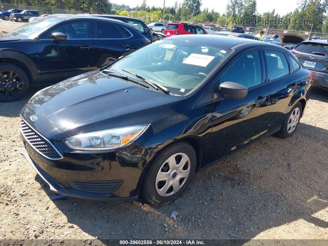 2016 Ford Focus S Черный vin: 1FADP3E22GL276283