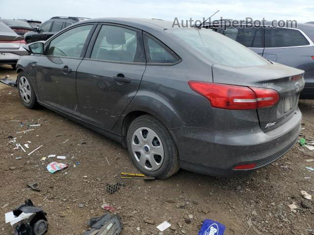 2017 Ford Focus S Gray vin: 1FADP3E22HL252714