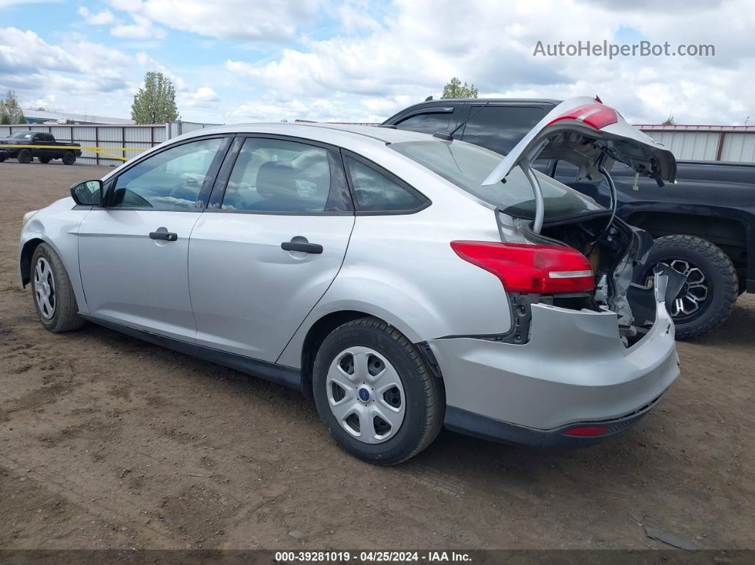 2017 Ford Focus S Silver vin: 1FADP3E22HL276768