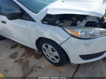 2017 Ford Focus S White vin: 1FADP3E22HL313639