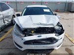 2017 Ford Focus S White vin: 1FADP3E22HL313639