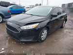 2018 Ford Focus S Black vin: 1FADP3E22JL322119