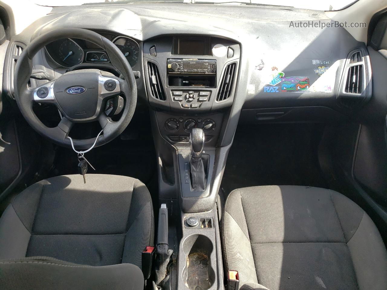 2013 Ford Focus S Черный vin: 1FADP3E23DL145276