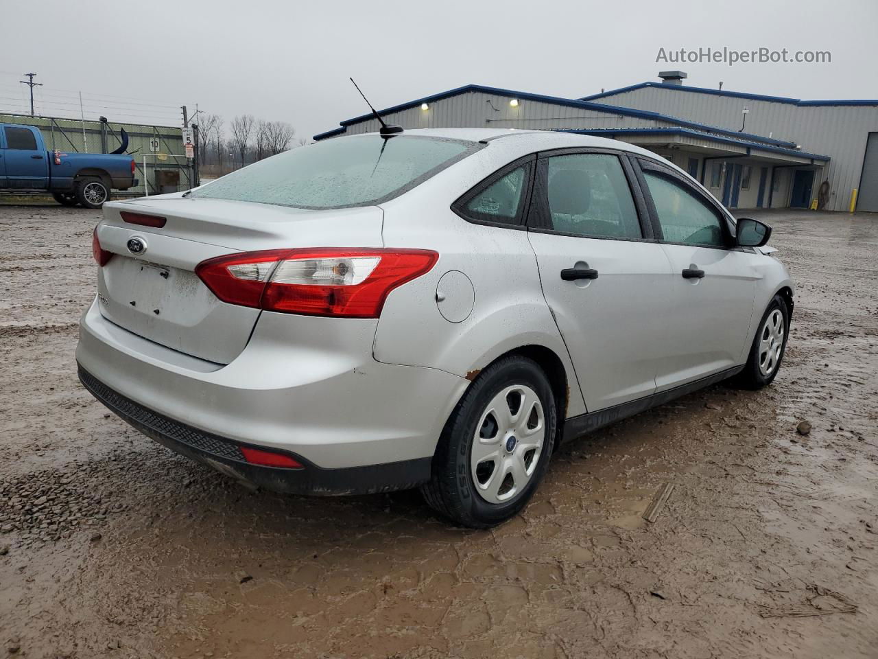 2014 Ford Focus S Silver vin: 1FADP3E23EL435048