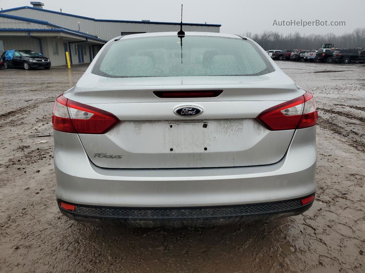 2014 Ford Focus S Silver vin: 1FADP3E23EL435048