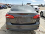 2015 Ford Focus S Gray vin: 1FADP3E23FL385706