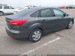 2016 Ford Focus S Gray vin: 1FADP3E23GL347653