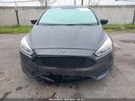 2016 Ford Focus S Gray vin: 1FADP3E23GL347653