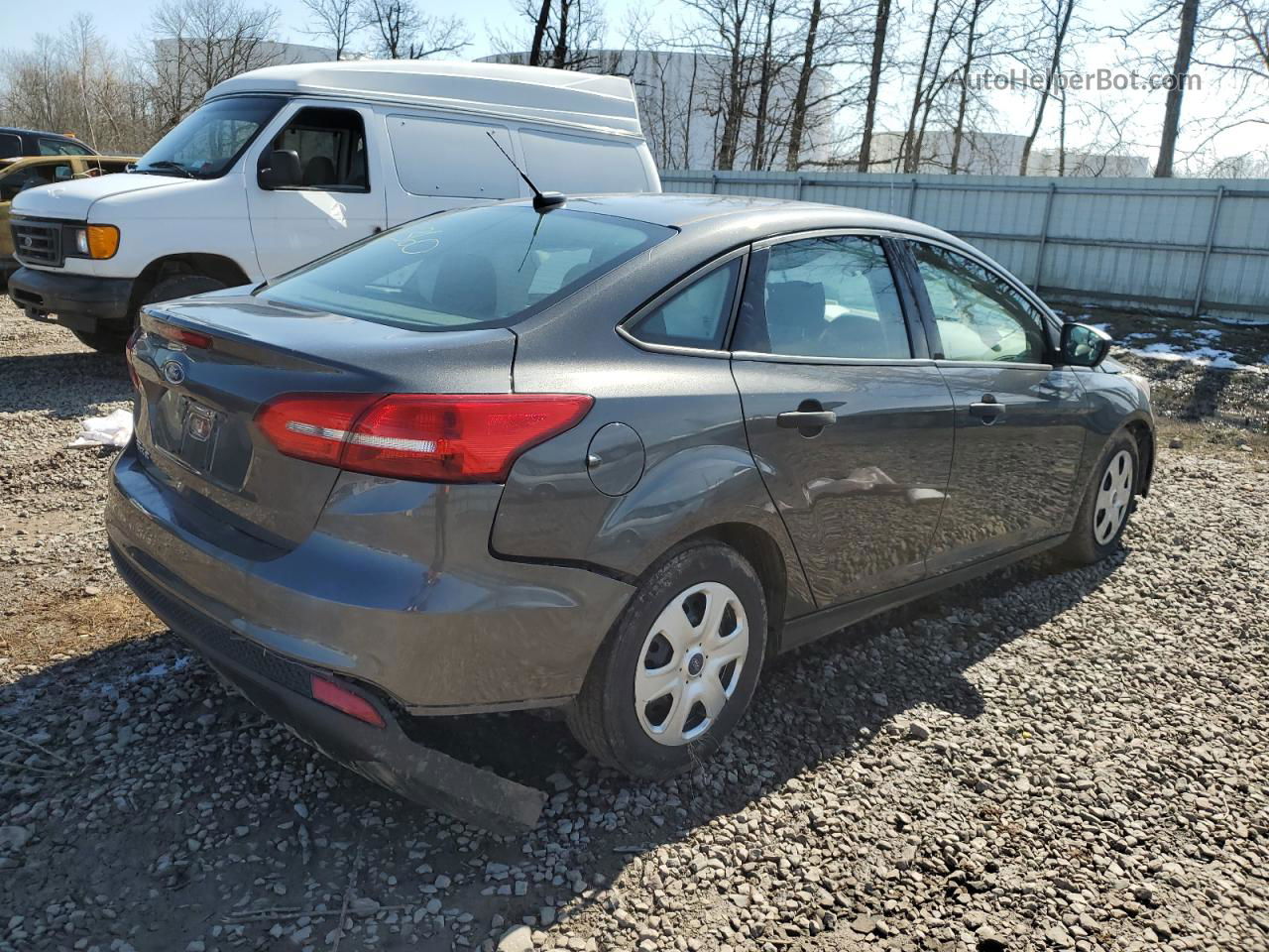 2017 Ford Focus S Charcoal vin: 1FADP3E23HL321927
