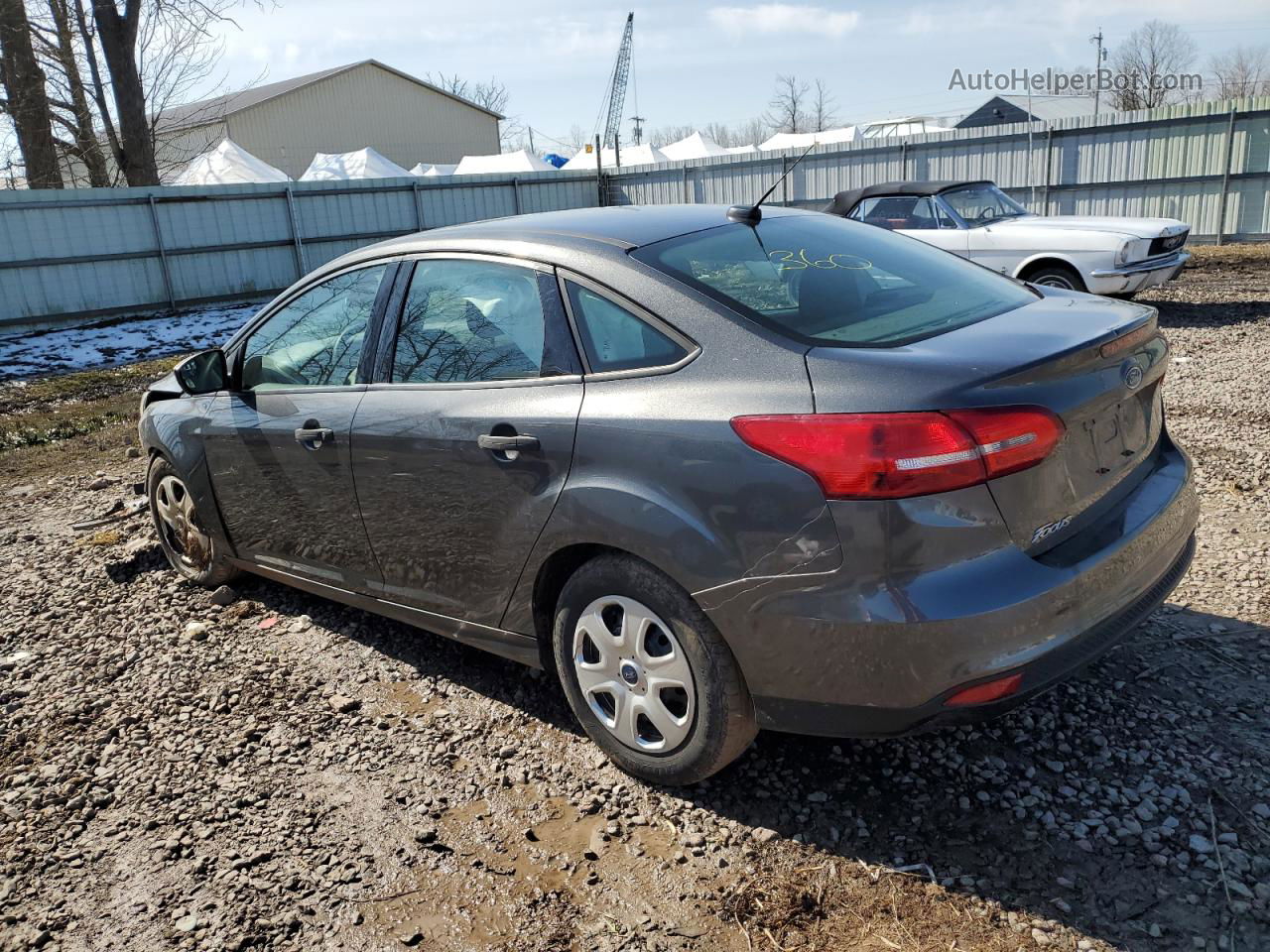 2017 Ford Focus S Charcoal vin: 1FADP3E23HL321927