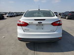 2013 Ford Focus S White vin: 1FADP3E24DL178738