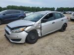 2017 Ford Focus S Silver vin: 1FADP3E24HL205880