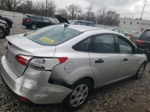 2017 Ford Focus S Silver vin: 1FADP3E24HL253525