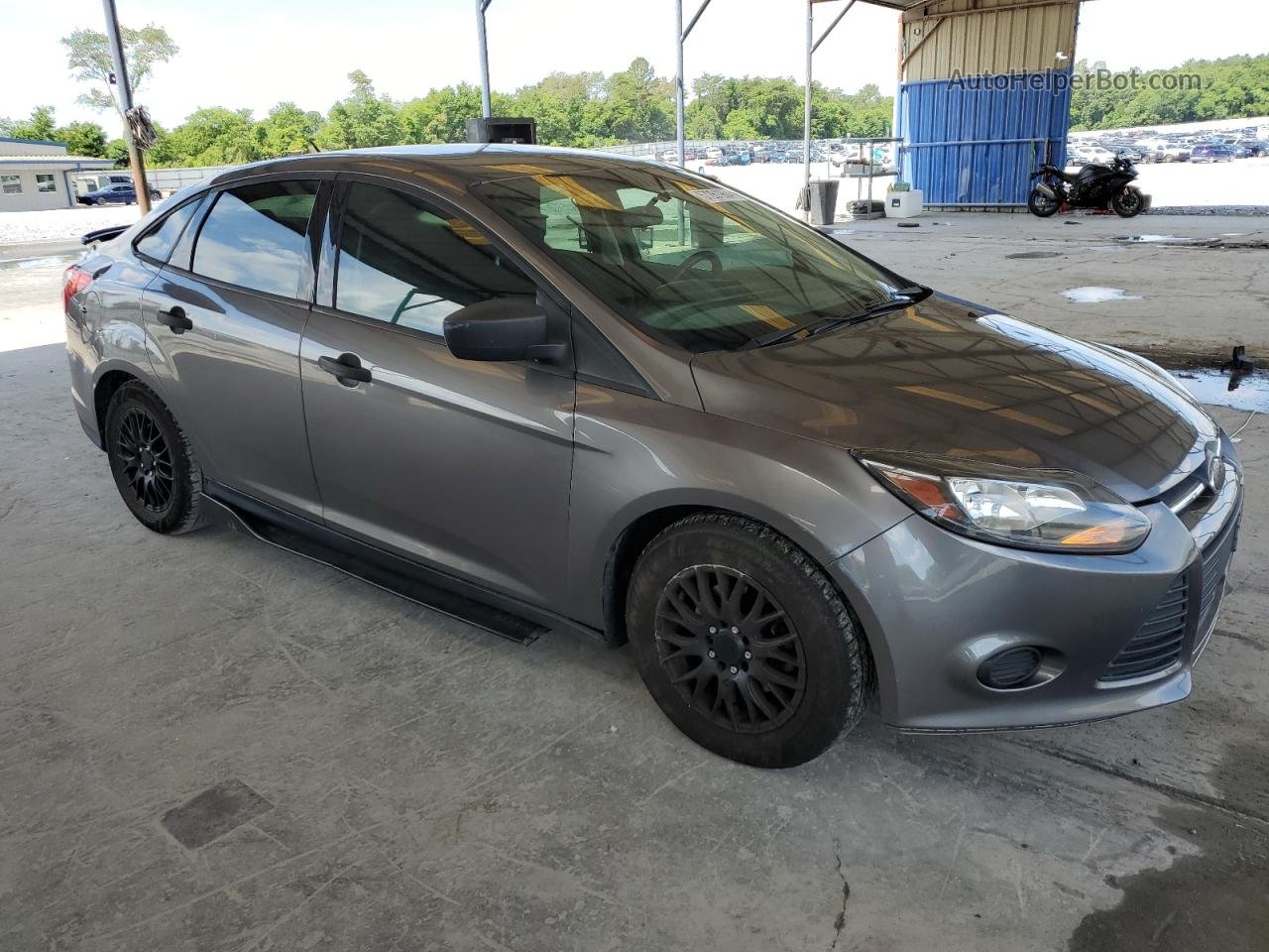 2013 Ford Focus S Charcoal vin: 1FADP3E25DL124932
