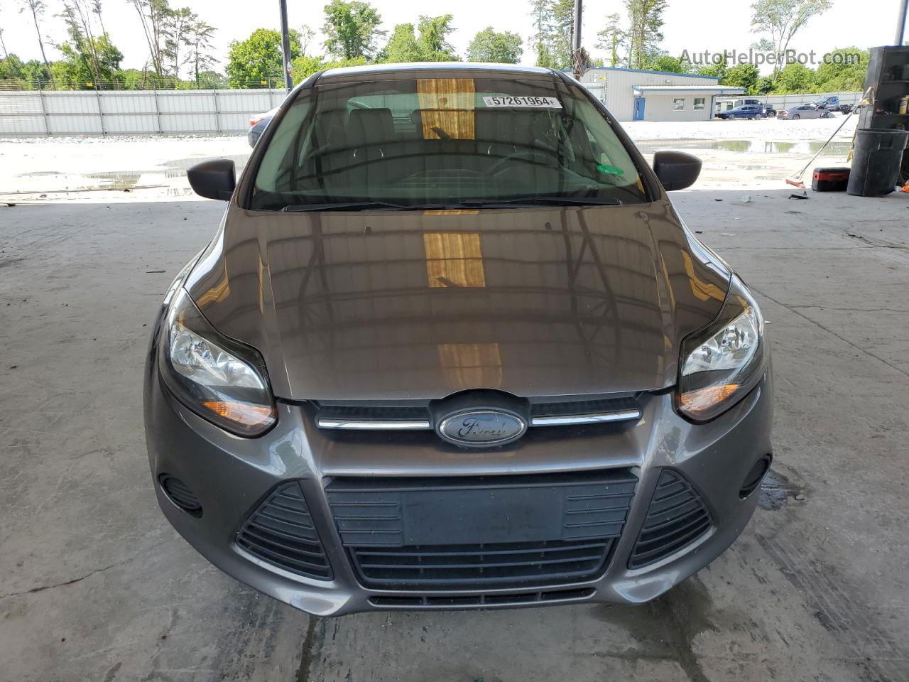 2013 Ford Focus S Угольный vin: 1FADP3E25DL124932