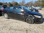 2016 Ford Focus S Black vin: 1FADP3E25GL342583