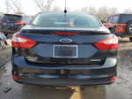 2013 Ford Focus S Черный vin: 1FADP3E26DL130657