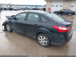 2013 Ford Focus S Black vin: 1FADP3E26DL199980