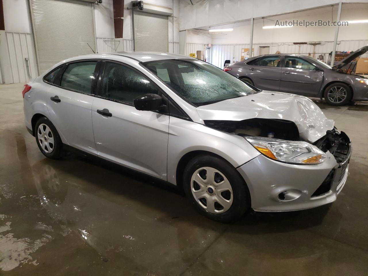 2013 Ford Focus S Silver vin: 1FADP3E26DL226868