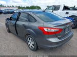 2013 Ford Focus S Gray vin: 1FADP3E26DL260129