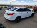 2014 Ford Focus S White vin: 1FADP3E26EL441233